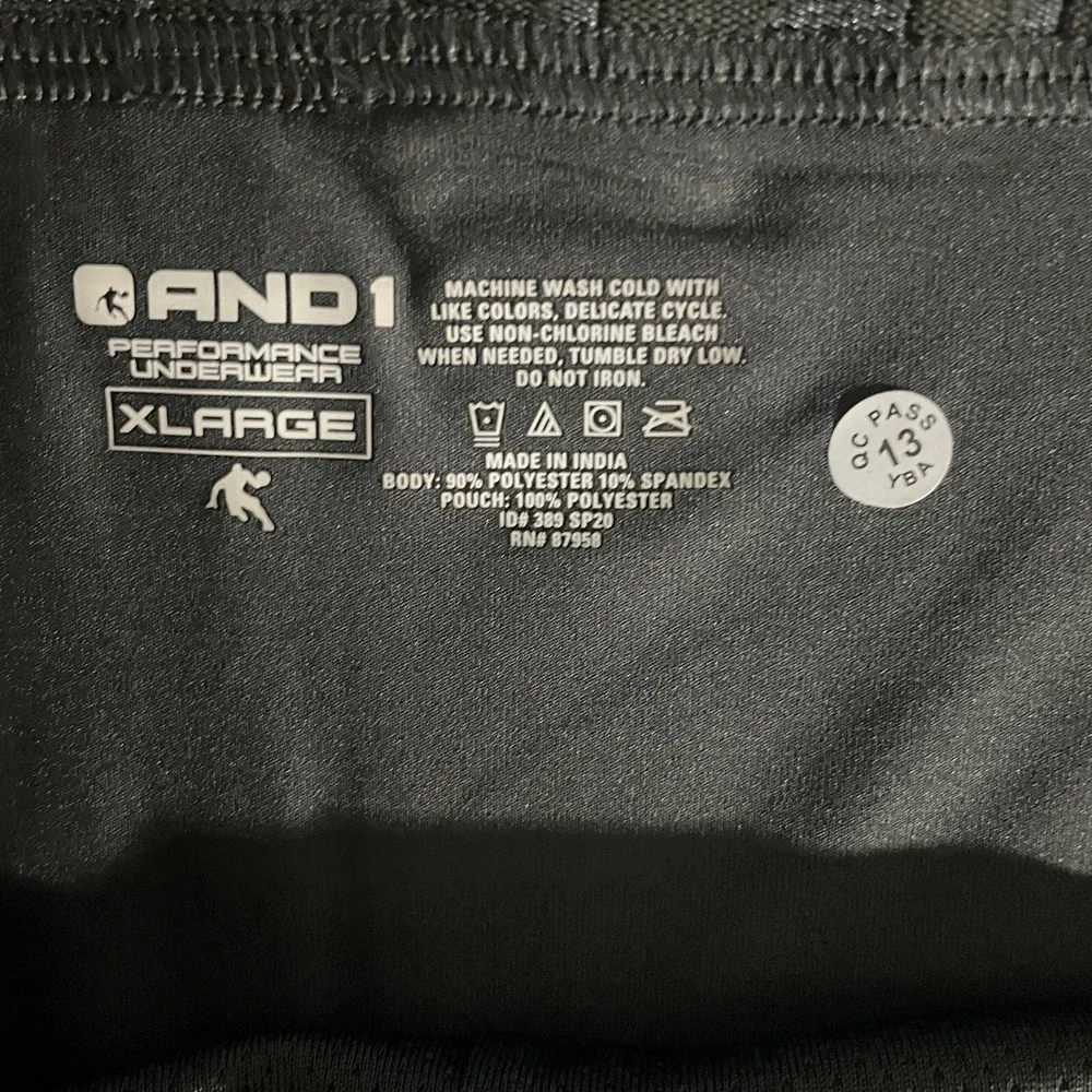 AND1 PERFORMANCE UNDERWEAR Gray‎ XL